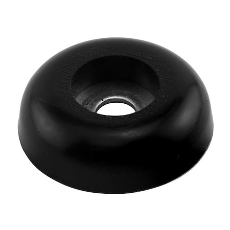 Prime-Line 1 in. Heavy-Duty Anti-Skid Pads Black Plastic (4 Pack) MP75844